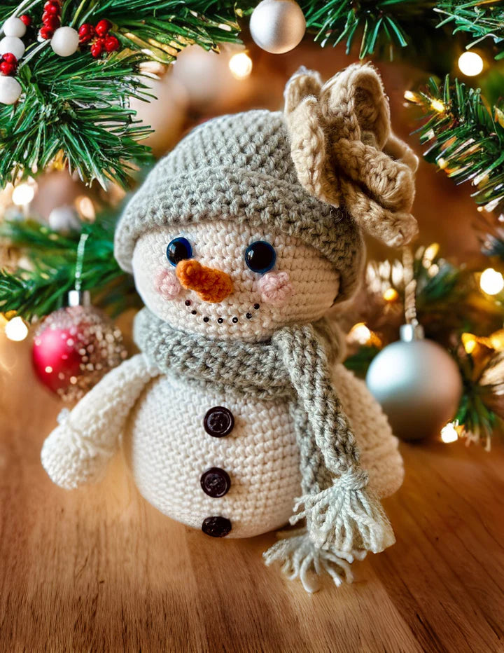 Ensemble de 6 Modèles de Crochet de Noël + CADEAU GRATUIT 🎁